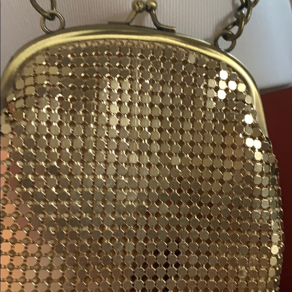 American rags Gold metal Crossbody purse - Picture 4 of 4